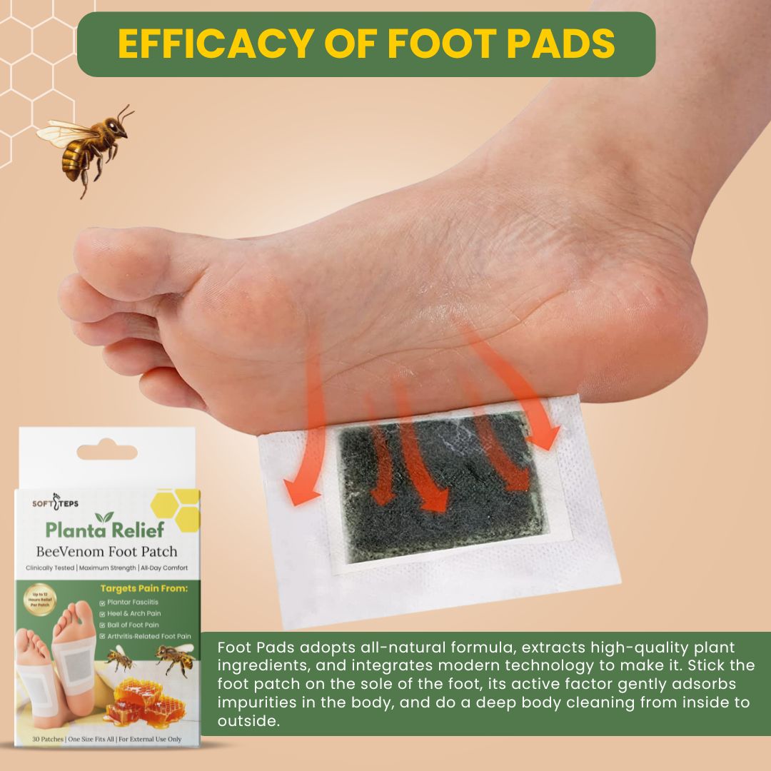 Softsteps Planta Relief – BeeVenom Foot Patch