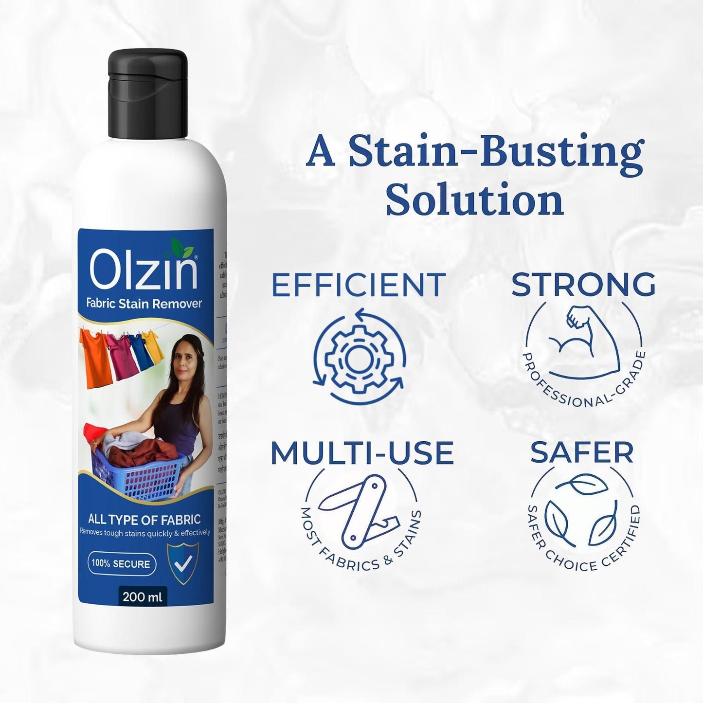 Fabric Stain Remover 200ml each Pack of 2