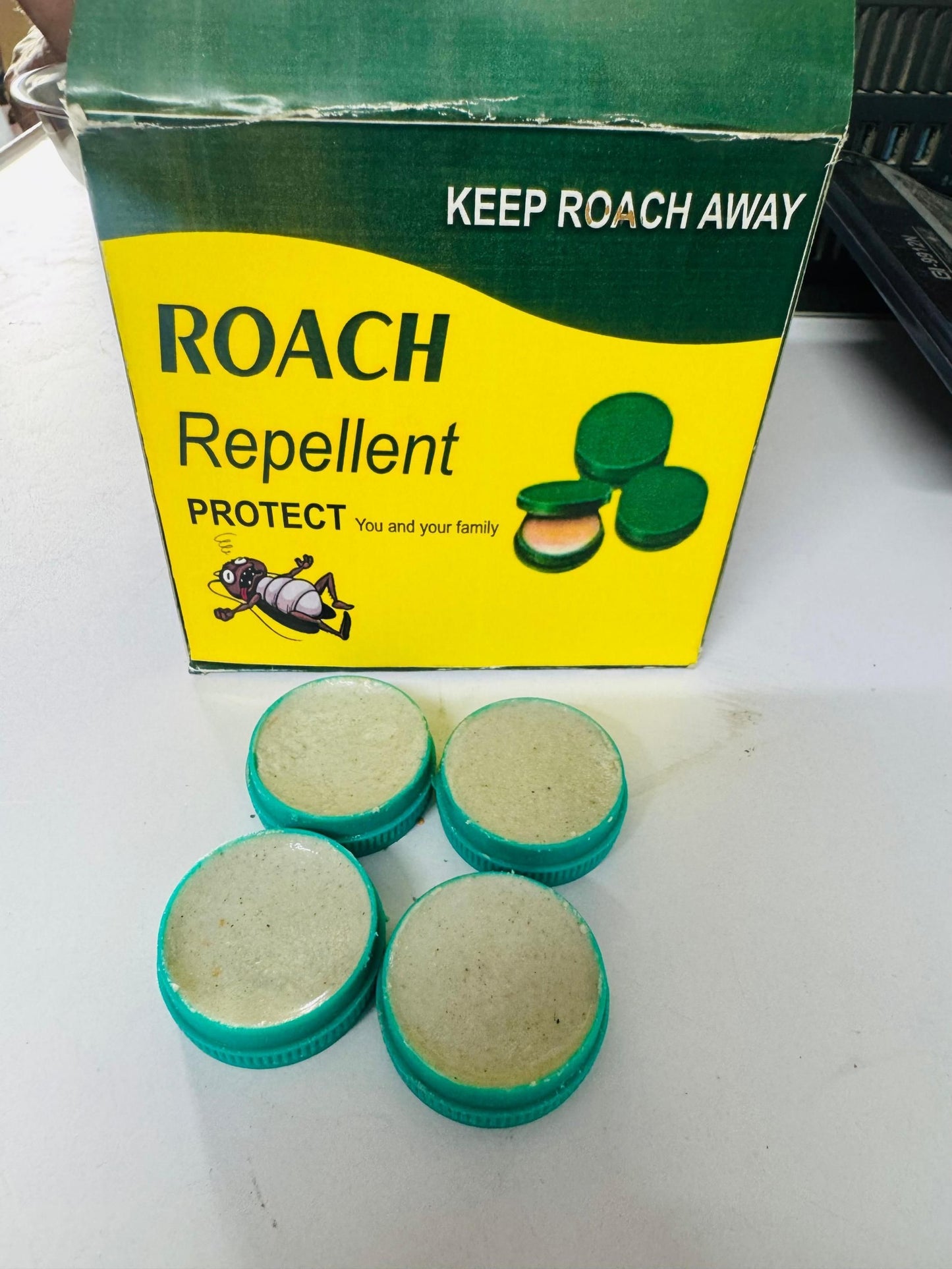 🌿100% Plant Based Japan Combat Roach Killing Bait station 12 Pcs