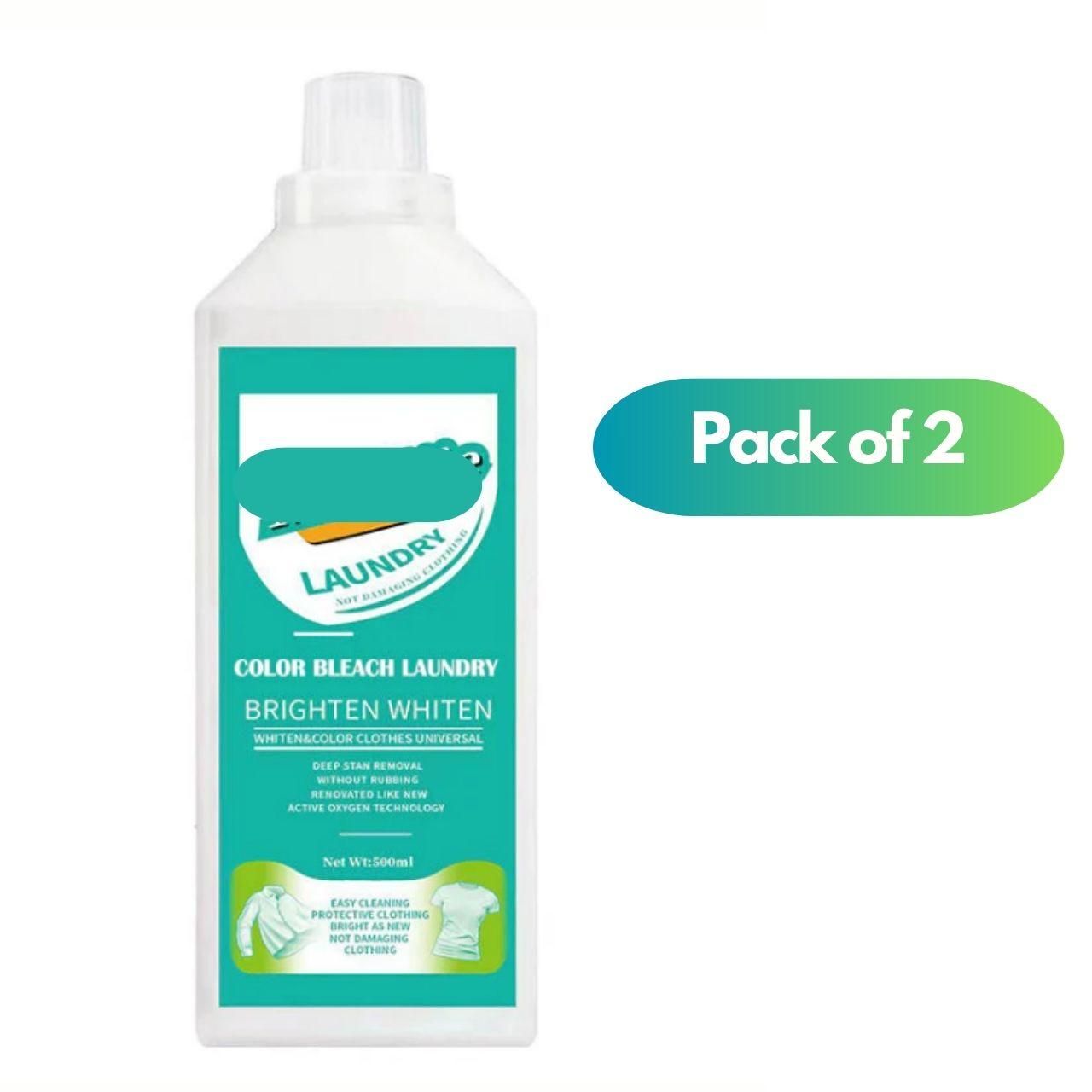 8 in 1 Colour Bleach Laundry Detergent Stain Remover ( BUY 1 GET 1 FREE ) Regular price