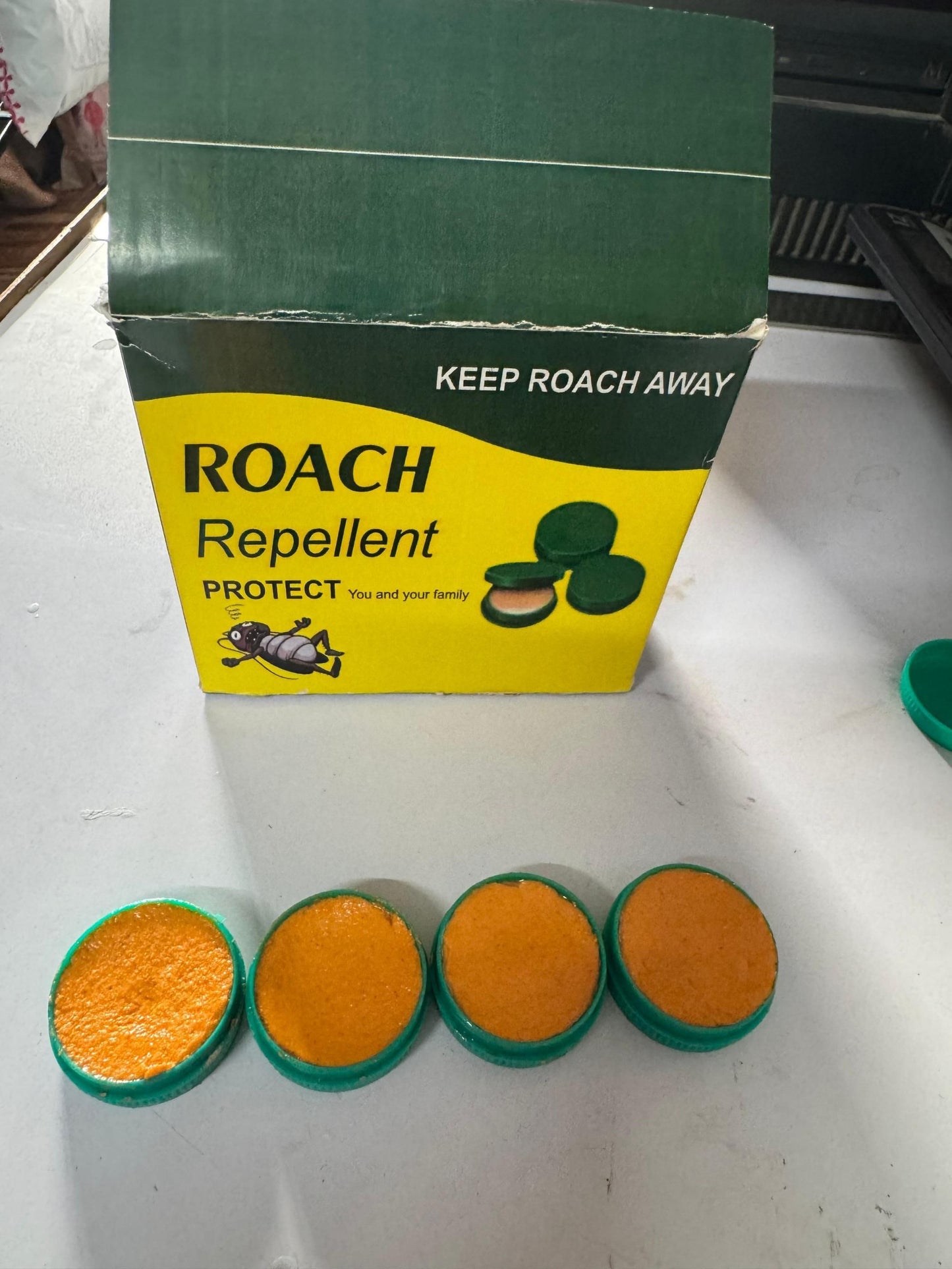 🌿100% Plant Based Japan Combat Roach Killing Bait station 12 Pcs